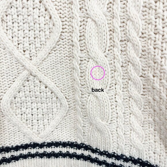 Taylor Swift Folklore Album Chest Patch Varsity Cardigan Sweater - Size XL/2XL - Picture 8 of 8